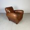 French Leather Club Chair, 1920s 1