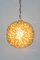 Small Lotus Ball Pendant Light from Capiz, Germany, 1960s 8
