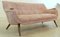 Liesveld Ribbed Velvet Sofa, 1950s 1