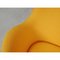 Sedia girevole Egg in tessuto giallo di Arne Jacobsen per Fritz Hansen, 2012, Immagine 11