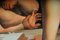 F. Mazzola alias Parmigianino, Amor Carving Bow, Oil on Canvas, Image 7