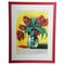 Ugur, Tulips Still Life, Pastel on Paper, 1999, Framed 1