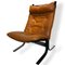 Mid-Century Siesta Lounge Chair in Leather by Ingmar Relling for Westnofa, 1990, Image 1