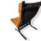 Mid-Century Siesta Lounge Chair in Leather by Ingmar Relling for Westnofa, 1990, Image 2