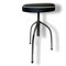 Metal Swivel Stool with Skai Seat, Image 3