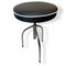 Metal Swivel Stool with Skai Seat, Image 2