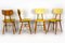 Vintage Wooden Dining Chairs from Ton, 1960s, Set of 4 4