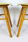 Vintage Wooden Dining Chairs from Ton, 1960s, Set of 4, Image 11