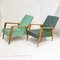 Vintage French Reclining Lounge Chairs, 1950, Set of 2 3