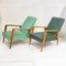 Vintage French Reclining Lounge Chairs, 1950, Set of 2, Image 3