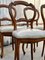 Antique Rococo Revival Style Dining Chairs in Mahogany, 1860, Set of 4 5