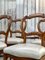 Antique Rococo Revival Style Dining Chairs in Mahogany, 1860, Set of 4 2