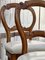 Antique Rococo Revival Style Dining Chairs in Mahogany, 1860, Set of 4 7