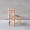 Mid-Century French Dining Chairs in the style of Perriand, 1960s, Set of 6 4