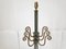 Vintage French Floor Lamp in Steel and Wood by René Prou, 1940s, Image 5
