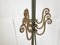 Vintage French Floor Lamp in Steel and Wood by René Prou, 1940s, Image 4