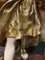 Künstler der kastilischen Schule, Erzengel St. Michael besiegt den Teufel, Ende 17. Jh., Holz geschnitzt & vergoldet 31