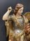 Künstler der kastilischen Schule, Erzengel St. Michael besiegt den Teufel, Ende 17. Jh., Holz geschnitzt & vergoldet 10