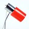 Table Lamp in Chrome and Red Metal by Josef Hurka for Napako, 1960s, Image 5