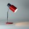 Table Lamp in Chrome and Red Metal by Josef Hurka for Napako, 1960s, Image 3