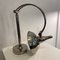 Italian Table Lamp in Chromed Metal, 1950 3