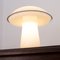 Lampada da tavolo Mushroom vintage in vetro di Murano bianco, Italia, Immagine 7