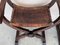 Antique Folding Scissor Chairs in Carved Walnut, 1850, Set of 2 7