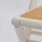 Sedia pieghevole in legno laccato bianco, anni '70, Immagine 10