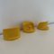 Yellow Hooks by Olaf von Bohr for Kartell, 1960s, Set of 3 9