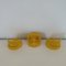 Yellow Hooks by Olaf von Bohr for Kartell, 1960s, Set of 3 8
