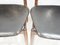 Chairs in Hardwood and Black Leather by Arne Vodder for Sibast, 1960s, Set of 4, Image 9