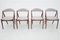 Model 31 Dining Chairs by Kai Kristiansen for Schou Andersen, 1960s, Set of 4 2