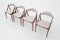 Model 31 Dining Chairs by Kai Kristiansen for Schou Andersen, 1960s, Set of 4 5