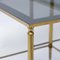 Nesting Tables in Brass and Glass from Maison Jansen, Set of 3 3