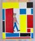 Ernest Carneado Ferreri, Wally en un cuadro estilo Mondrian, 2000s, Acrylic Painting, Imagen 3