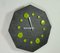 Vintage Octagonal Slate Wall Clock, 1960s 3