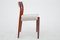 Four Chairs Model 77 by N. O. Møller, Denmark, 1954, Set of 4 12