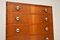 Art Deco Walnut Chest of Drawers, 1930s 8