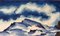Jean-Jacques Boimond, Paysage de montagnes, Olio su tela, Immagine 1