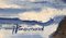 Jean-Jacques Boimond, Paysage de montagnes, Olio su tela, Immagine 3