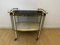 DDR Bar Cart with Glass Cladding, 1960s 1