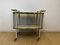 DDR Bar Cart with Glass Cladding, 1960s 3