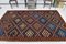 Türkischer Kelim Teppich aus Wolle mit geometrischem Muster 3