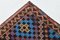 Türkischer Kelim Teppich aus Wolle mit geometrischem Muster 9