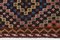 Turkish Wool Geometric Kilim Rug, Image 11