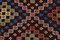 Türkischer Kelim Teppich aus Wolle mit geometrischem Muster 8
