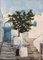 Jean-Jacques Boimond, Escalier à Tinos, Grèce, óleo sobre lienzo, Enmarcado, Imagen 2