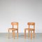 Dining Chairs by Rainer Daumiller for Hirtshals Sawmill, Denmark, 1960s, Set of 2 14