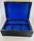 Large Napoleon III Black Wooden Box 5