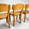 Modernist Oak Dining Chairs, 1960s, Set of 4, Image 7